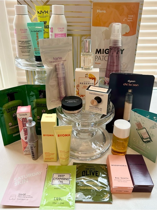 tarte Other - ✨ Beauty Travel Bundle | 20 Piece Set | Hair Skin Makeup | Tarte, benefit, MAC✨